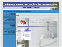 Tablet Screenshot of hromosvodyjakes.cz